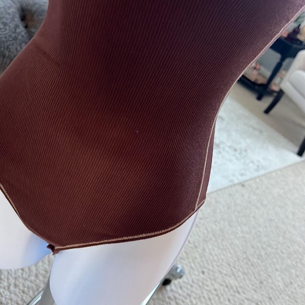 Skims ribbed cotton bodysuit - Picture 3 of 9